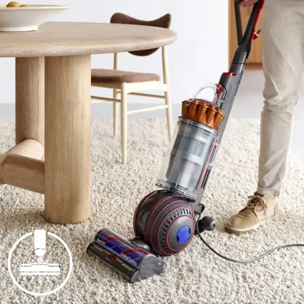 Мощна вертикална прахосмукачка с кабел