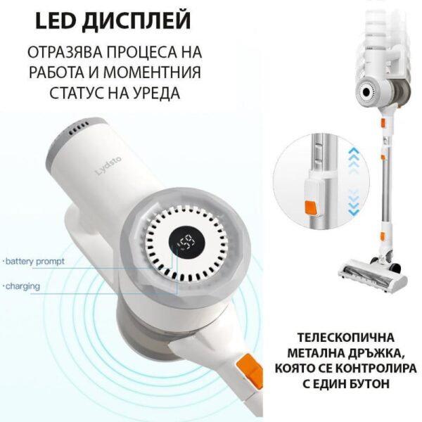 Безкабелна прахосмукачка Xiaomi Lydsto V9
